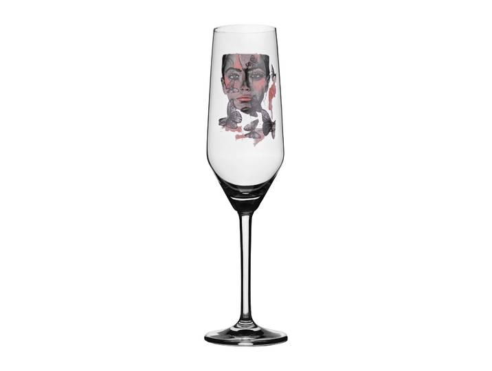 Carolina Gynning Verre à champagne Butterfly Queen 30 cl