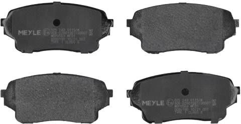 MEYLE 025 243 0115/W Brake pad set