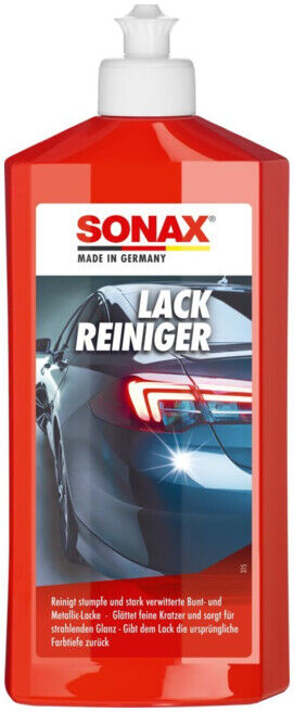 SONAX Nettoyeur de laque 500 ml pour laque sale (3022000)