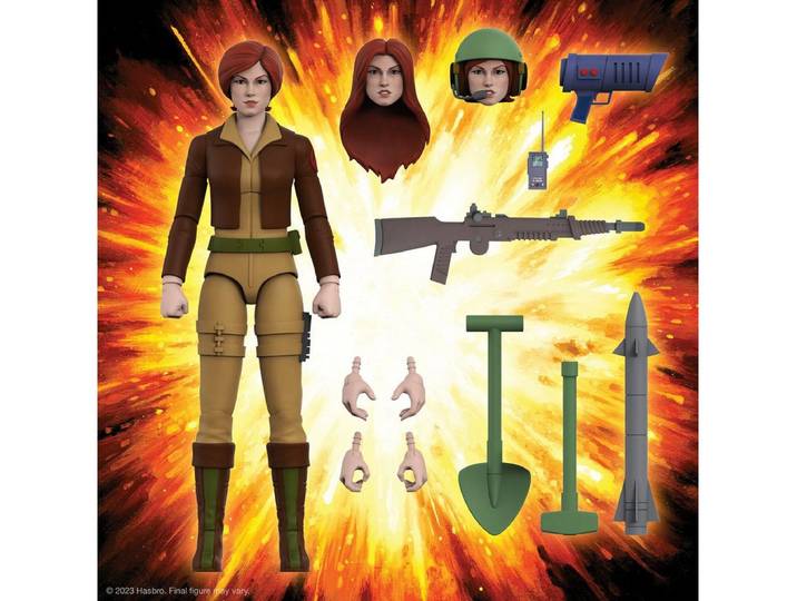 Super7 Actionfigur G.I. Joe Ultimates Cover Girl 7 Inch Actionfigur