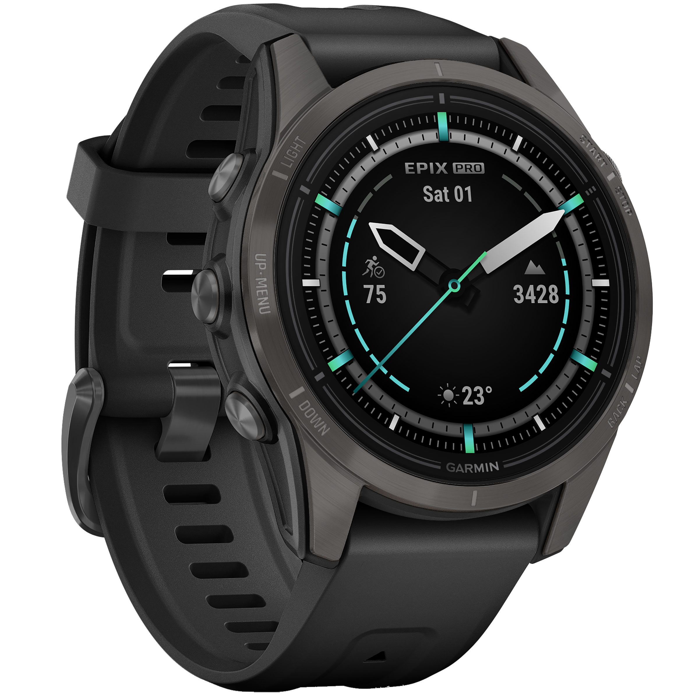 Garmin Epix Pro (Gen 2) - Sapphire Edition 42mm GPS Uhr GPS Uhren schwarz Größe 42mm Camping