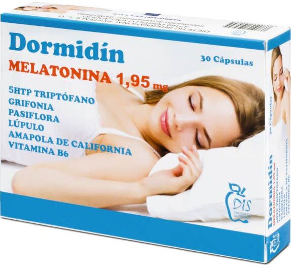 DIS Duerme Melatonina 1.95mg 30 Cápsulas