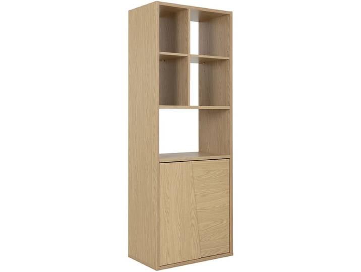 GAMI Regal SOLENA 66x40x182cm spanplatte eiche