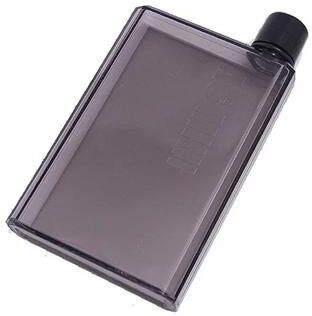 Uplifted Finds A6 Notebook Flat Water Bottle And High Performance Portable Paper Pad Drinking Architecture black