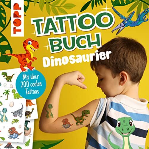 frechverlag - Tattoobuch Dinosaurier: Mit über 200 coolen Tattoos - Preis vom 16.10.2026 11:41:07 h