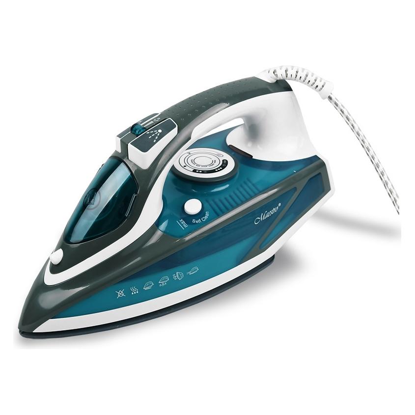Maestro Dampfbügeleisen MR-304C 2200W Weiss Blau (2200 W) (MR-304C)