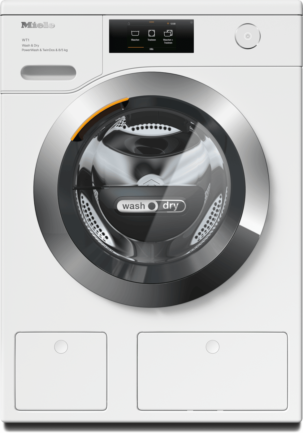 Miele WTR860WPM 8 kg 5 kg Kondensations Waschtrockner 1600 U/min 11568120