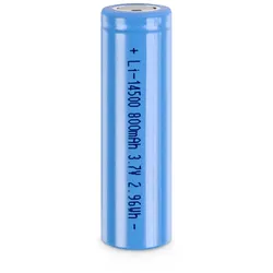 Keeppower 14500A1 Li-Ion-Akku, 800 mAh, Flat Top, ICR, ohne Schutz, AA-Format, 2,96Wh, 1,6A, 3,7V