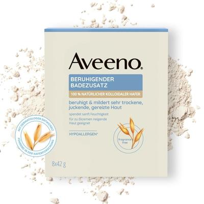 Aveeno Beruhigender Badezusatz 8x42 g Bad