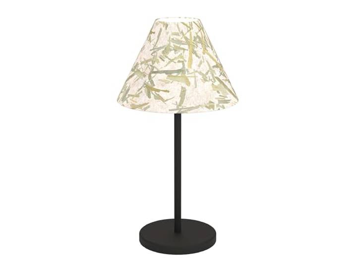 EGLO Tischlampe Oxpark, Nachttischlampe im Japandi Design