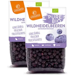 2er-Pack Landgarten Pure Bio Wildheidelbeeren