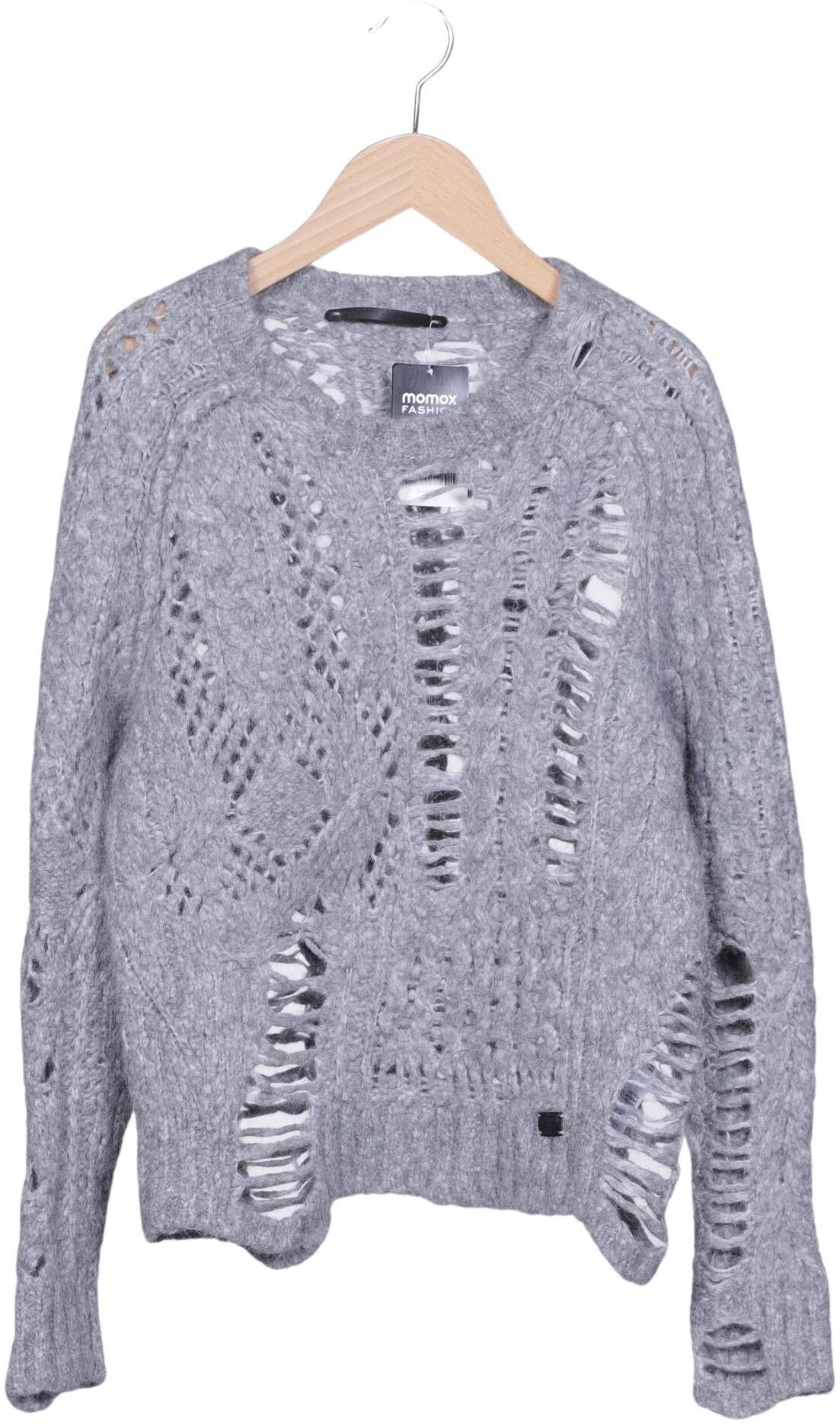 True Religion Damen Pullover, Grau, Gr. M, Synthetik / Alpaka / Wolle - Second Hand