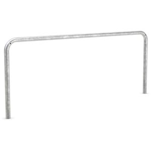 WSM Fahrradständer 9140, Bodenmontage, Anlehnparker, beidseitig, Breite 200cm, für 2 Fahrräder