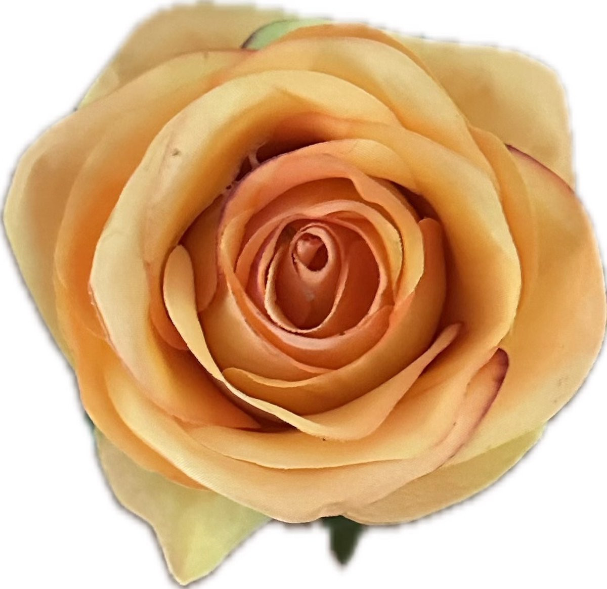 Amalia Oranje Kunstrozen - 24 stuks rozenkoppen voor decoratie en DIY bloemenmuren