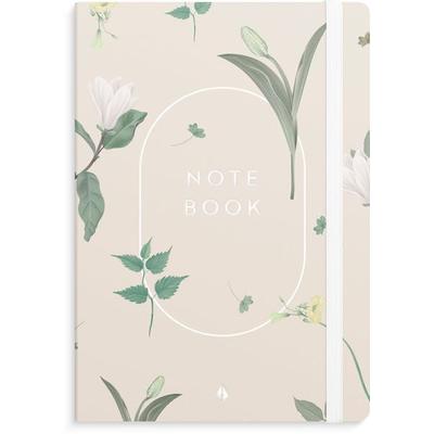 Burde Notizbuch Deluxe A5 Floral, Notizbuch von , Burde Publishing AB