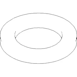 Dornbracht Rosette - platin matt 092762001-06 platin matt
