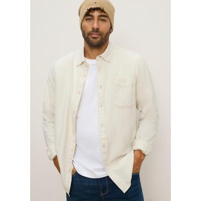 Flanellhemd MAN'S WORLD "Zeitlos. Vielseitig. Immer passend", Herren, Gr. 4XL, N-Gr, beige, Flanell, Obermaterial: 100% Baumwolle, unifarben, regular fit normal, Ärmel mit Ärmelschlitz Manschette, Hemden, Regular Fit, Die weiche Flanellqualität...