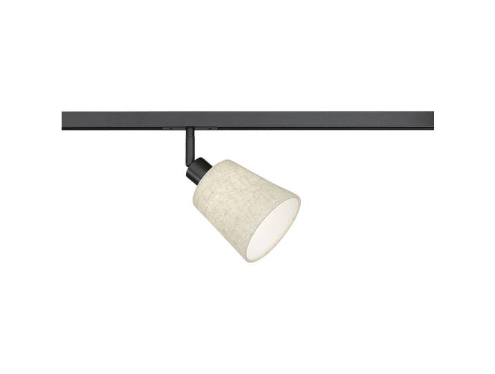 System HV-Track6 Schwarz/Sandfarbig Metall/ Stoff B 11 cm - System