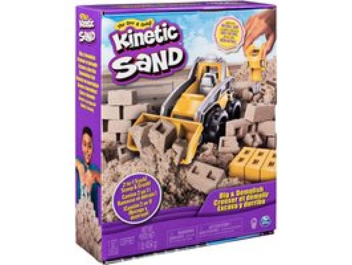 KINETIC SAND Coffret Creuser et démolir