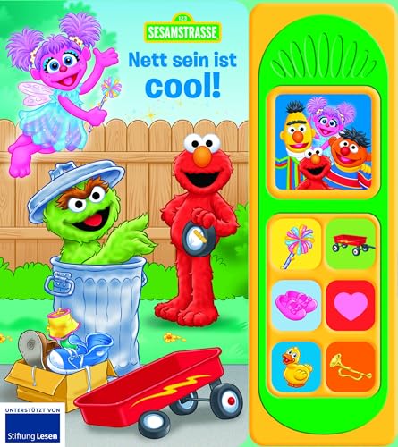 Phoenix International Publications Germany GmbH - Sesamstraße - Nett sein ist cool! - Soundbuch - Pappbilderbuch mit 7 Geräuschen - Preis vom 12.10.2026 11:37:12 h