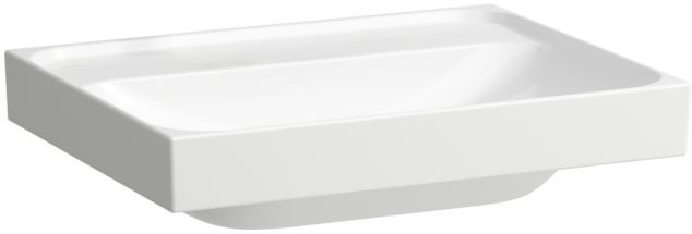 Laufen Meda Aufsatzwaschtisch H8161130001121 60x46cm, ohne Überlauf, ohne Hahnloch, weiß