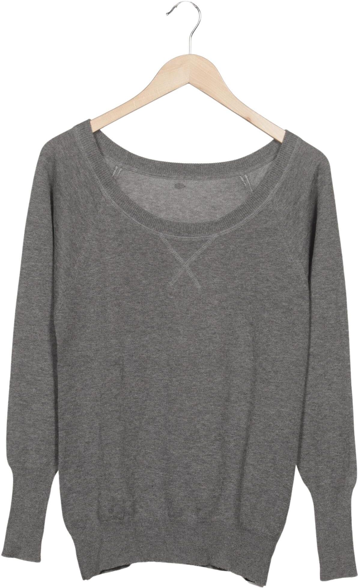 Friendly Hunting Damen Pullover, Grau, Gr. S, Kaschmir / Baumwolle - Second Hand