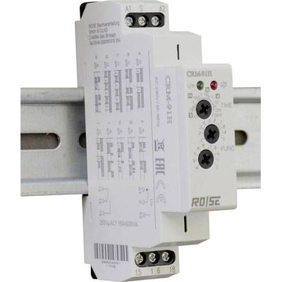 RO/SE LM-Heizungen CRM-91H/230 CRM-91H/230 Zeitrelais Multifunktional 230 V/AC 1 St. Zeitbereich: 0.1 s - 10 d 1 Wechsler