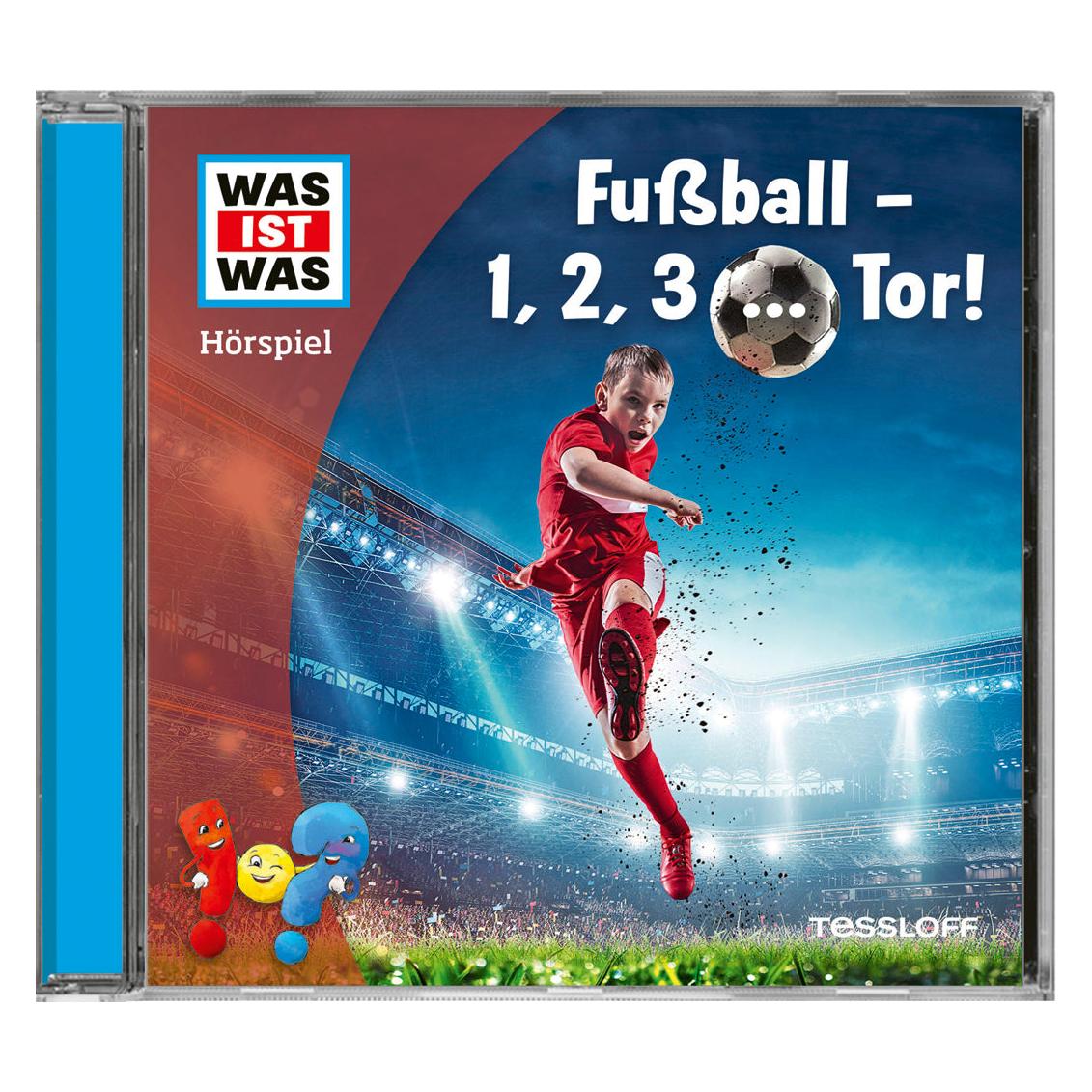 Tessloff WAS IST WAS Hörspiel. Fussball - 1, 2, 3... Tor! (Johannes Disselhoff, Karim Khawatmi, Sascha Nathan, STIL Musik & Hörspiele, Yesim Meisheit, Deutsch) (886701-1)