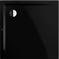 KALDEWEI SUPERPLAN 1848-1, Duschwanne, 90x90cm, 384800010701, Farbe: Schwarz