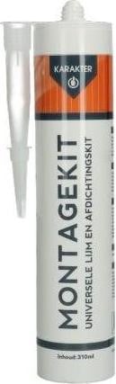 Karakter Montagekit Universeel Wit 310ml