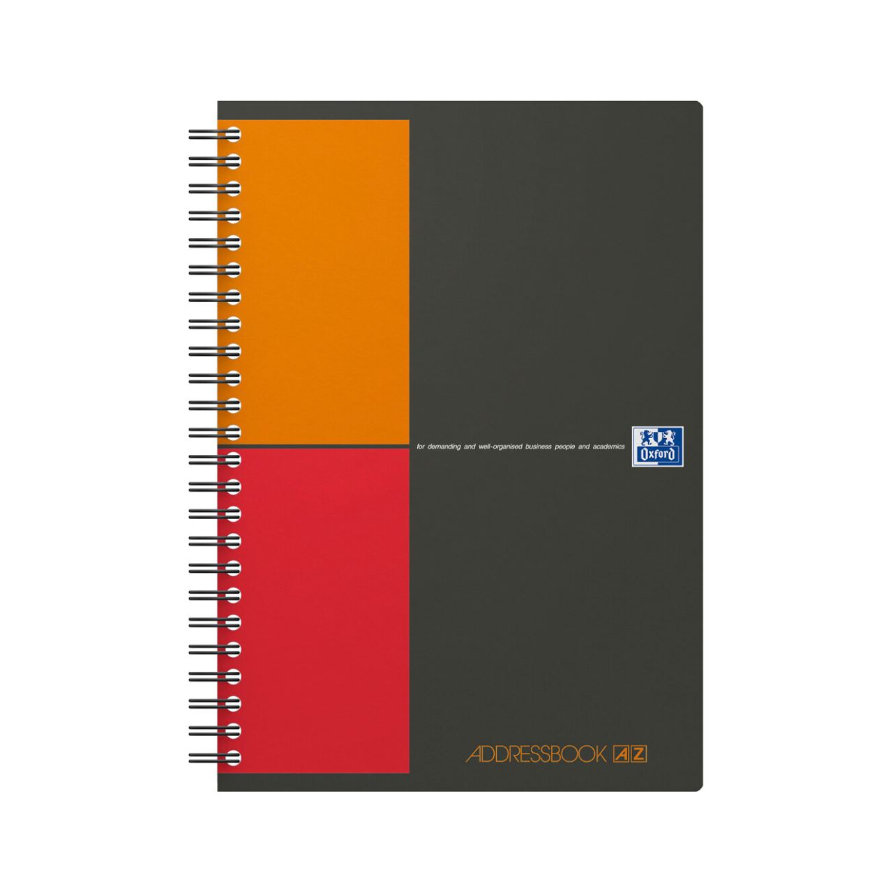 OXFORD Adressbuch Addressbook anthrazit
