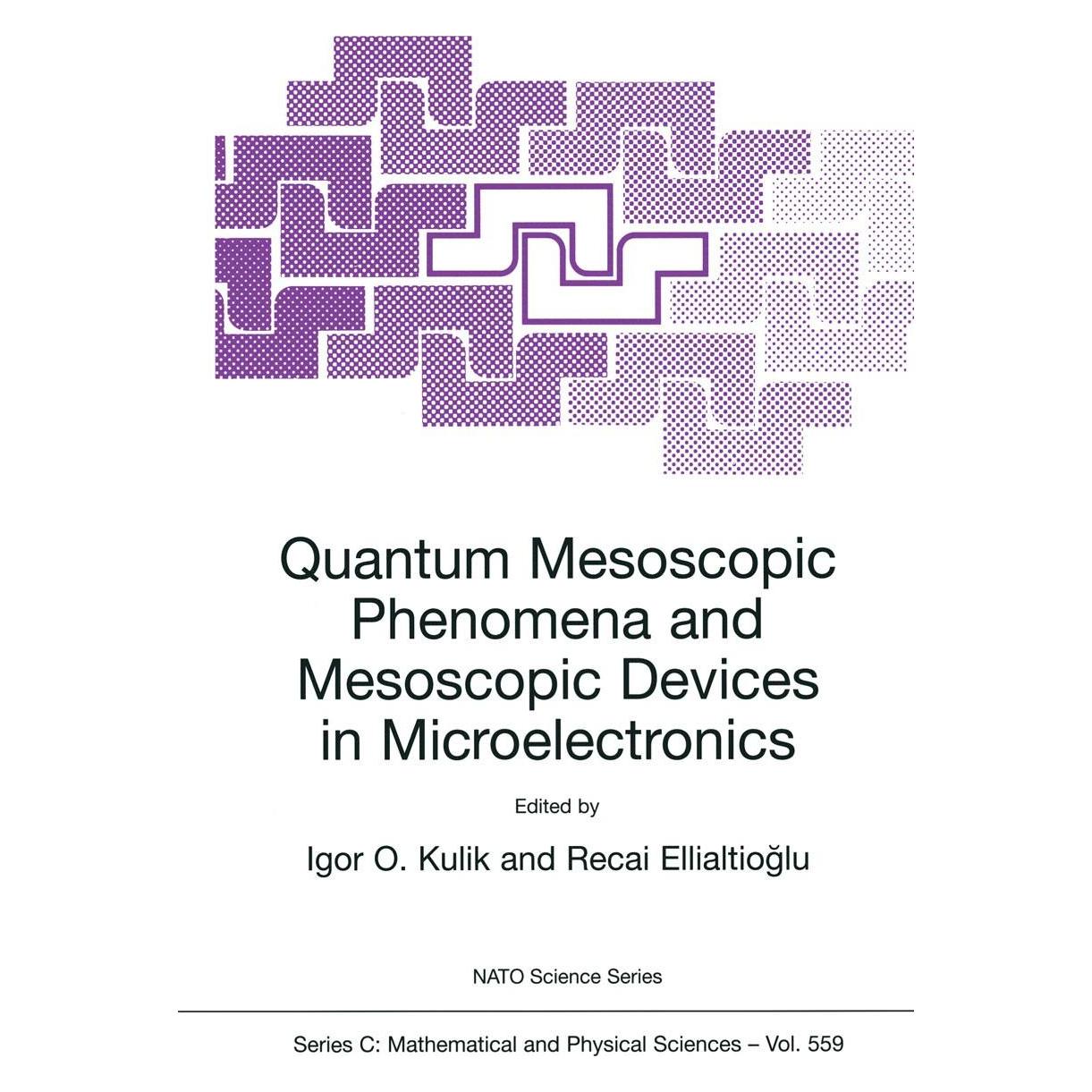 Springer Quantum Mesoscopic Phenomena and Mesoscopic Devices in Microelectronics (Englisch, Hardcover, Igor O. Kulik, Recai Ellialtiogammalu) (9780792366256)