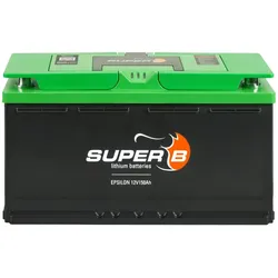 Super B Epsilon 12V 150Ah LiFePO4 Batterie – Bluetooth & Heizfunktion 0% MwSt. - § 12 Abs. 3 UStG.