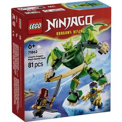 LEGO NINJAGO 71862 LEGO® NINJAGO Lloyds Drachen-Mech Battle Set mit Actionfigur und 3 Minifiguren