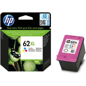HP 62XL color Original Druckerpatrone C2P07AE Tintenpatrone 415 Seiten
