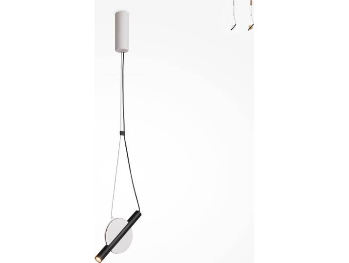 Maytoni Lampe à suspendre Enigma White MOD150PL-L5W3K