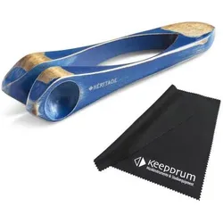 Heritage Musical  Spoons Heritage Musical Spoons Musiklöffel klein Blau mit Tuch (Perkussion), Perkussion, Blau