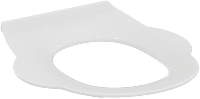 Ideal Standard 21 WC-Sitzring S454201 Scharniere Edelstahl, weiß