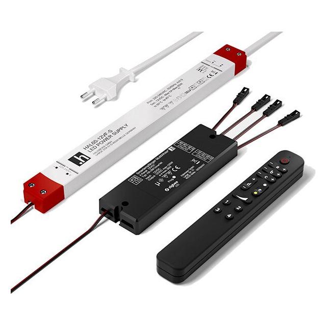 Halemeier 4-Kanal Funkschalter/Dimmer S-Mitter MultiWhite² Smart Set (3112102)