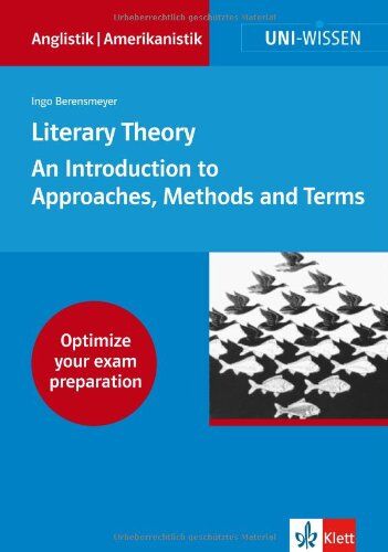 Ingo Berensmeyer - Literary Theory: An Introduction to Approaches, Methods and Terms - Preis vom 30.09.2026 09:01:18 h