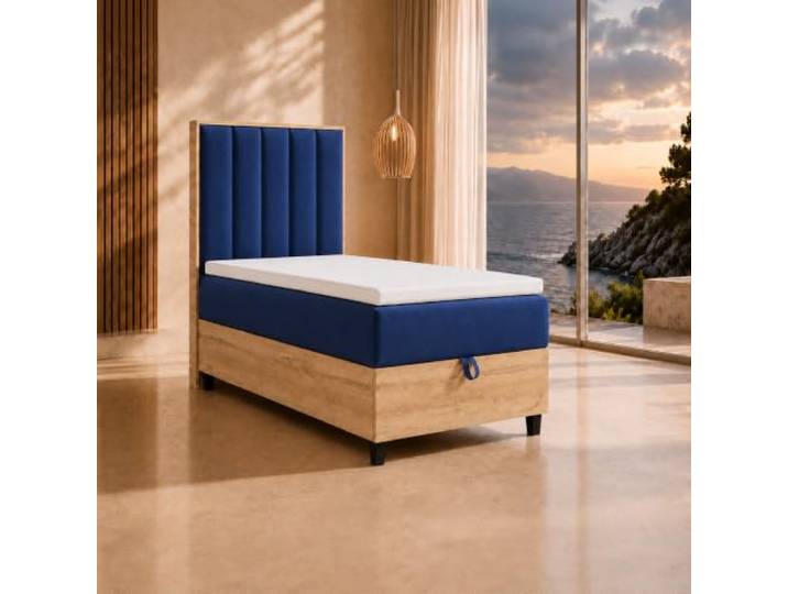 Best For Home Boxspringbett Trinity K10 80x200 Einzelbett mit Bettkasten