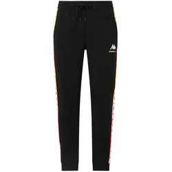 Kappa, Herren, Sporthose, Alanz VR46 Travel (S), Schwarz