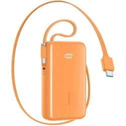 Joyroom JR-PR2L 35W 10000mAh Powerbank mit integrierten USB-C-Kabeln