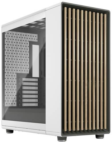 Fractal Design North XL Midi-Tower Gaming-Gehäuse Weiß Staubfilter, 3 vorinstallierte Lüfter, Seitenfenster