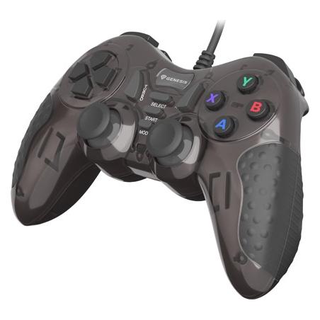 Genesis Wired gamepad MANGAN 200, for PC, vibration, black (PC) (NJG-2449)