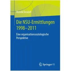 Die NSU-Ermittlungen 1998-2011, Fachbücher von Henrik Dosdall