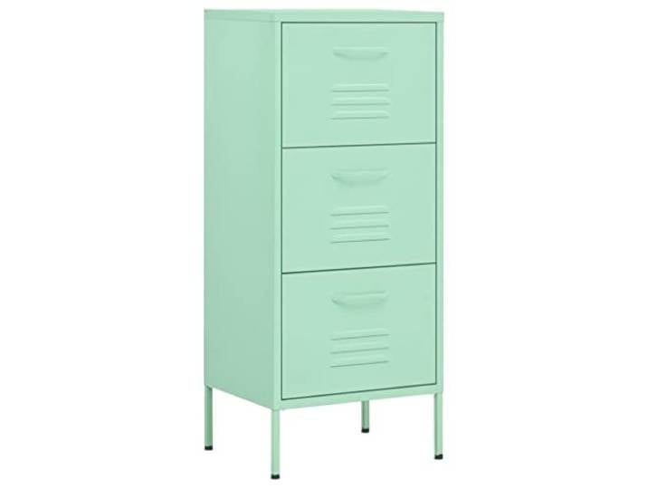 YUTAASU Lagerschrank Stahl Minzgrün 42,5x35x101,5 cm