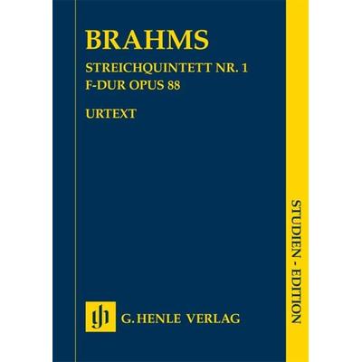 Johannes Brahms - Streichquintett Nr. 1 F-dur op. 88 -