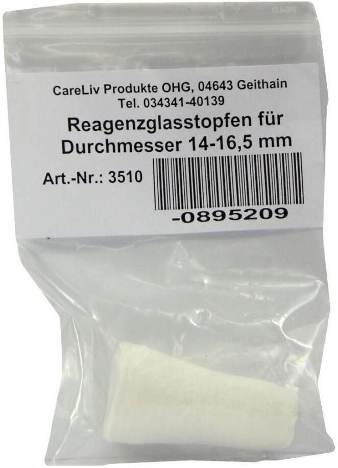 Careliv Produkte Reagenzglas Stopfen 14-16,5 Mm Durchmesser