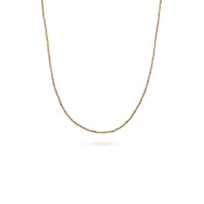 Silberkette ELLI "Halskette Perlen Synthetischer Hämatit Gold 925 Sterling Silber vergoldet" Gr. 45, gold, Halsketten, Damen, Silber 925 (Sterlingsilber), Silberkette